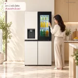 ตู้เย็น Instaview Multi-Door 22.5 คิว GC-G24FFQKB Smart Inverter Compressor GC-G24FFQKB รูปที่ 1