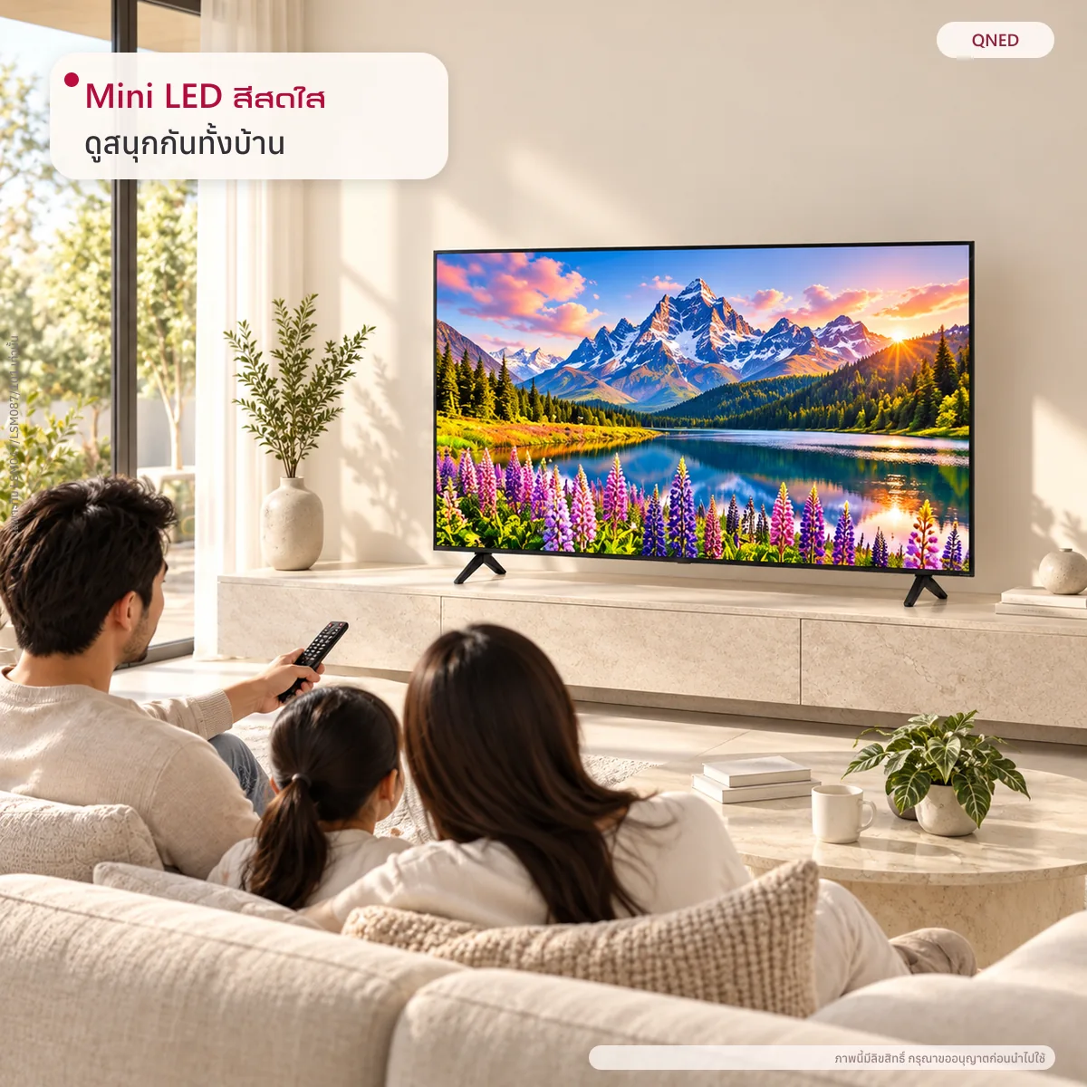 ทีวี LG QNED AI 4K Smart TV 2026 QNED